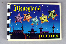 VINTAGE DISNEYLAND HI-LITES PICTURE BOOKLET SCENES FROM 60'S 3X4 INCHES picture