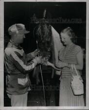 1950 Press Photo Horse Races/Armstrong Abbe/Detroit - RRU43647 picture
