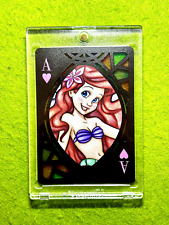 Little Mermaid Ariel DISNEY STAINED GLASS REFRACTOR 2023 Disney 100 JAPAN picture