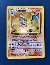 Charizard 4/102 Holo Pokemon Card Base Set Rare Vintage Ita Excellent picture