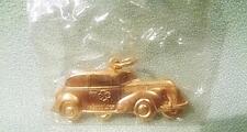 Roi-Tan Charm 1930's Good Luck Chevrolet Gold Tone Charm in Orig Cello Unopened picture