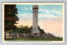 Chattanooga TN-Tennessee, Seeing Cars At Wilder's Tower, Vintage Postcard picture