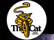 YAMAHA The Cat - Original Vintage 1970’s Racing Motorcycle Decal/Sticker MX picture