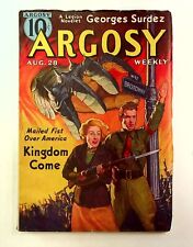 Argosy Part 4: Argosy Weekly Aug 28 1937 Vol. 275 #4 FN+ 6.5 picture