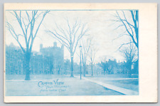 Postcard Yale University, New Haven, Connecticut, Campus View Cyanotype A517 picture