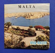 Rare Sawyer's Vintage C090 Malta (Valetta) view-master 3 Reels Packet w/ inserts picture