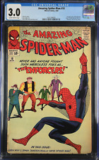 THE AMAZING SPIDER-MAN #10 MARCH 1964-CGC 3.0 *FIRST BIG MAN/ENFORCERS* picture