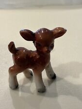 Vintage Porcelain Ceramic Deer / Japan / Small Figurine picture