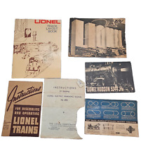 Vintage Lionel Trains Instruction Booklets Assembling Operating Layout Catalog picture