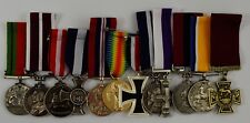 Superb Set of 12 Full Size Replica WW1 WW2 War Medals British/Imperial/Campaign picture