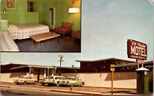 Postcard El Patio Apartment Motel 850 El Camino Real in San Bruno California picture