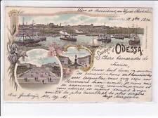 UKRAINE: ODESSA: souvenir of Odessa, 1896 - condition picture