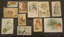 c1890 misc trade card group picture