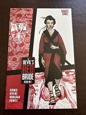 The Devil's Red Bride #1 2020 Bivens Regular Cover Vault Comics Feudal Japan picture