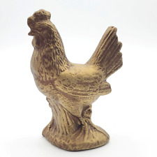 Farmhouse Country Kitchen Hen Rooster Ceramic Figurine Decor Vintage Chicken picture