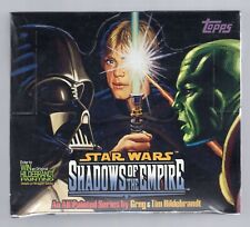 1996 TOPPS STAR WARS SHADOWS OF THE EMPIRE TRADING CARDS FACTORY SEALED BOX picture