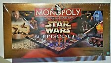 1999 Star Wars Monopoly 3D Game Episode 1 New Factory Wrapped Hasbro picture