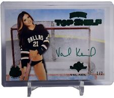 VAL KEIL 2024 BENCHWARMER EMERALD ARCHIVE 2014 AUTOGRAPH AUTO CARD #1/2 HOT picture