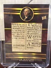2022 Pieces Of The Past George Washington SR-2 Cut Relic First US President B picture