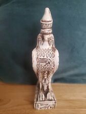 Vintage Egyptian Statue Of Horus Falcon 7” Statue picture