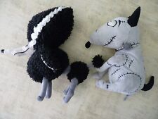 (2) FRANKENWEENIE Plush Toys Sparky and Persephone Disney Parks picture