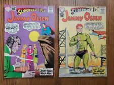 Jimmy Olsen Superman Early Silver Age Comic Lot 52 & 53 10 Cents picture
