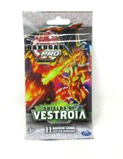 CASE OF 36 Bakugan Pro, Shields of Vistroia Booster Pack with cardboard display picture