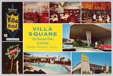 Villa Square Hotel Chartier Lanai Tiki Bar San Mateo, CA Jumbo 6x9
