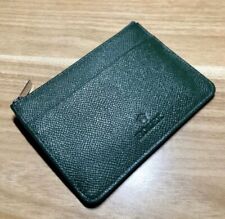 Rolex coins bag wallet card holder Green leather rare vip gift agent picture