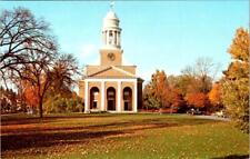 Lancaster, MA Massachusetts  BULFINCH CHURCH~Christ Unitarian  VINTAGE Postcard picture