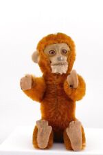 Schuco Monkey Scent Bottle Jointed Rust Color Mohair Antique Org. Early C 1920's picture