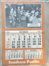 1940 Southern Pacific Railroad Calendar picture