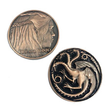 H-010 Mother of Dragons GoT challenge coin Game of Thrones Daenerys Targaryen Fi picture