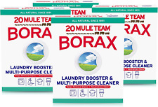 Borax Power Bulk Detergent Booster & Multi-Purpose Cleaner, All Natural 65oz 4CT picture
