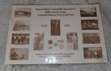 NMLRA 60TH Anniversary National Muzzle Loading Riffle Association Postcard SET picture