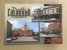 Postcard Pueblo CO Colorado Downtown Union Depot Railroad Train Station Vintage picture