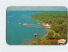 Postcard Aerial View White Lake Whitehall Michigan USA picture