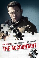 The Accountant Movie Poster 2016 - Ben Affleck - 11x17 Inches | NEW USA picture