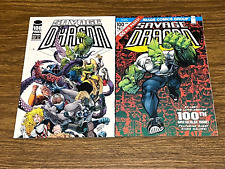 SAVAGE DRAGON #50, #100 / 2 COMIC BOOKS / BOTH VF OR BETTER picture