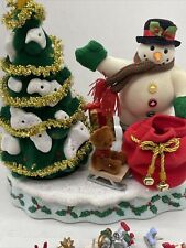 Avon A Wonderful Countdown to Christmas Talking Lighted Snowman Advent Tree picture