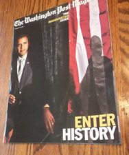 THE WASHINGTON POST Magazine -2009 January 18 BARACK OBAMA INAUGURATION picture