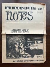 Dallas Notes Underground Newspaper, November 1969, Anti-War Texas Counterculture picture