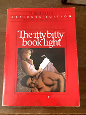 VINTAGE THE ITTY BITTY BOOK LIGHT ZELCO COMPLETE TESTED WORKING 1982 picture