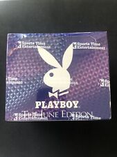 1997 Playboy Centerfold Collector Cards Sealed Box JUNE Sports Time 36 Packs picture