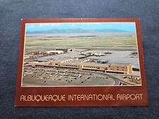 Postcard ABQ Albuquerque International Sunport Airport Aerial View NM New Mexico picture
