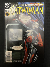 Catwoman #89 (2001, DC) Staz Johnson Harley Quinn Cover & Art picture