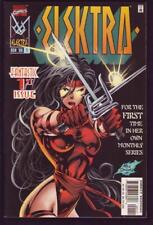 Elektra #1 (1996) Wolverine Bullseye NM- 9.2 picture