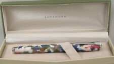 Levenger True Writer Spring Bouquet & Chrome Rollerball Pen - New In Box picture