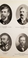 Notable Wisconsin Men of 1901 MILWAUKEE MEN Isthmus Plantation Association D0 picture