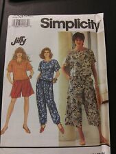 Simplicity Sewing Pattern 7683  Size P-S-M  🪡UC FF 🧵Pants/Culottes/Shorts/Top  picture